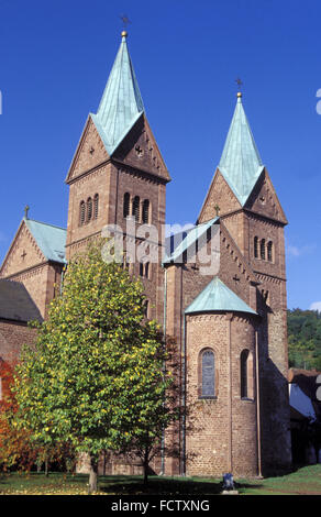 DEU, Deutschland, Bayern, Kirche St. Michael und Gertraud in Neustadt am Main im Spessart.  DEU, Deutschland, Bayern, Stockfoto