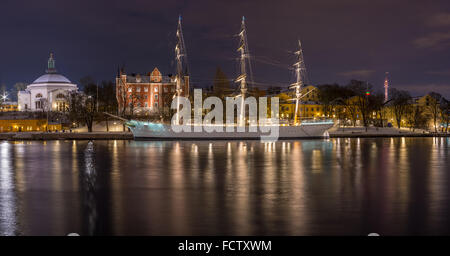 Af Chapman, ein schönes altes Segeln Schiff jetzt eine hostel Stockfoto