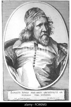 Architekt INIGO JONES (1573-1652) Englisch Stockfoto