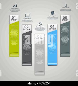 Infografik-Design-Elemente für Ihr Unternehmen Vektor-Illustration Stock Vektor