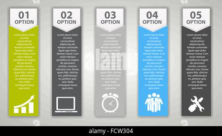 Infografik-Design-Elemente für Ihr Unternehmen Vektor-Illustration Stock Vektor