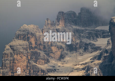 Dolomiti di Brenta, Trentino Stockfoto