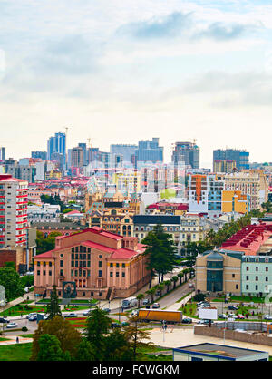 Bunte Batumi. Batumi ist die Stadt an der Küste des Schwarzen Meeres. Beliebtes Ferienziel. Georgien Stockfoto