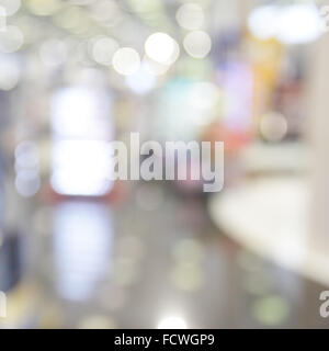 Duty free Shop am Flughafen - defokussierten Hintergrund Stockfoto