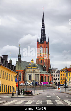 Riddarholm-Kirche in Stockholm, Schweden Stockfoto