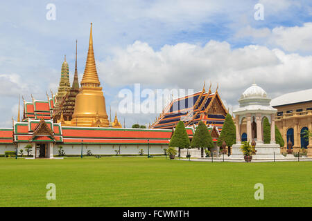 Tempel des Smaragd-Buddha oder Wat Phra Kaeo In Bangkok, Thailand Stockfoto