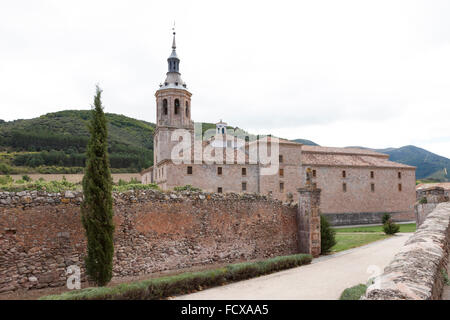 Kloster von San Millán de Yuso - San Millán De La Cogolla, La Rioja, Spanien. Stockfoto