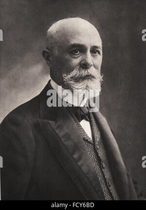 Porträt von Antoine Henri Becquerel 1852 1908 Physiker Stockfoto