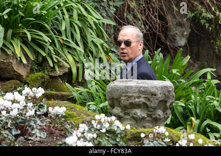 Michael Keaton beim Photocall zum Film "Spotlight" im Hotel De Russie. Rom, 23 Januar 2016/Picture alliance Stockfoto