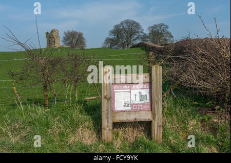 Greenhalgh Schloß nahe Garstang in Lancashire Stockfoto