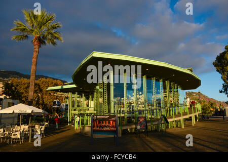 Monte Seilbahn (Bergbahn) Funchal, Madeira, Portugal Stockfoto