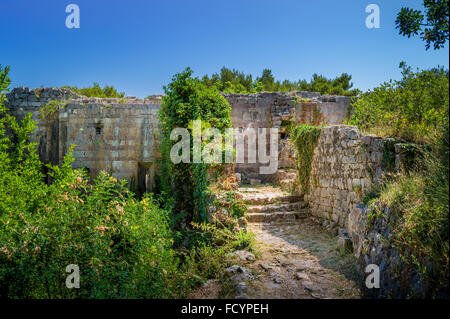 Ratac alte Festung Ruinen. Stockfoto