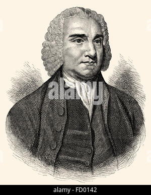 Edward Thurlow, 1. Baron Thurlow, 1731-1806, ein britischer Jurist und Tory Politiker Stockfoto