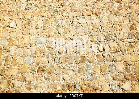 Textur der alten Stein Wand, als Hintergrund verwendet werden Stockfoto