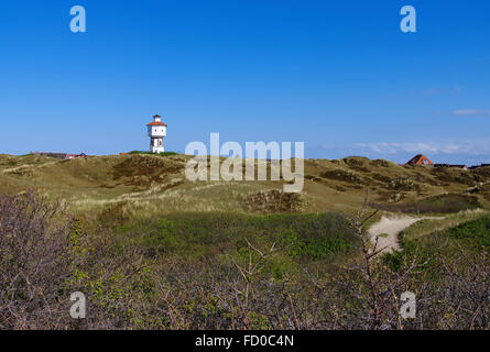 Insel Langeoog, der Wasserturm - die deutsche Insel Langeoog in der Nordsee, der Wasserturm Stockfoto