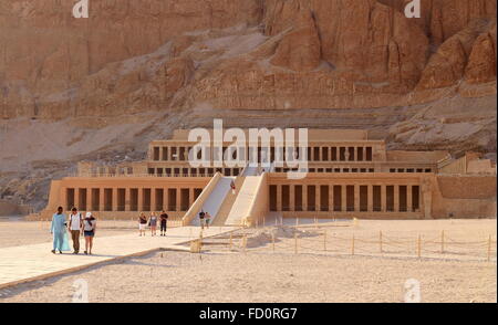 Ägypten - Tal der Königinnen, Hatschepsut-Tempel, Unesco Stockfoto