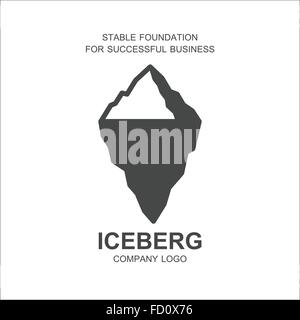 Firma-Logo-Design, Symbol Geschäftskonzept, minimale Linienstil Stock Vektor