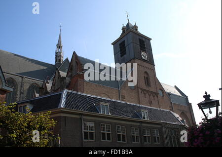 Hooglandse Kerk, späten Gothical Kirche im mittelalterlichen Zentrum von Leiden, Niederlande Stockfoto