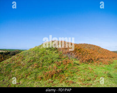 Treryn Dinas Eisenzeit Hill Fort, Nr Treen, Cornwall, England, Großbritannien Stockfoto