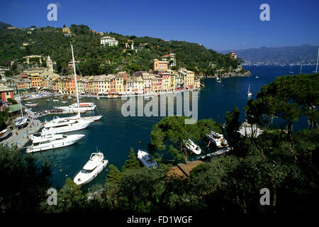 Italien, Ligurien, Riviera di Levante, Portofino Stockfoto