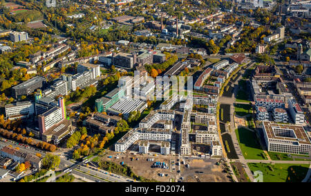 Universität Duisburg-Essen, Campus, Berliner Platz, Green Center, Essen, Ruhr District, North Rhine-Westphalia, Deutschland Stockfoto
