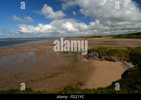 Broughton Bucht auf der Halbinsel Gower, South Wales UK Stockfoto