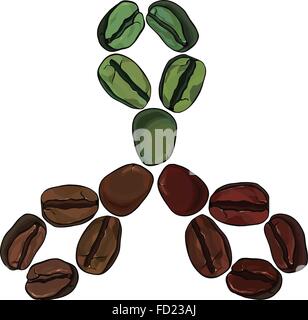 Kaffee Vektor icon Stock Vektor