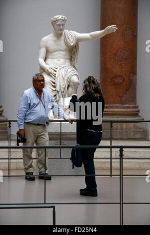 Impressionen - Pergamonmuseum, Museumsinsel, Berlin-Mitte. Stockfoto