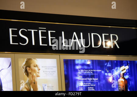 Markenname: "Estee Lauder", Berlin. Stockfoto