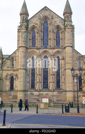 Hexham Abtei. Hexham, Northumberland, England, UK. Stockfoto