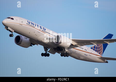 N29907 Boeing 787 Dreamliner United Airlines London Heathrow Stockfoto