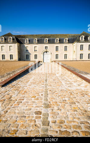 Residenz am Chateau de Villandry, Villandry, Loiretal, Frankreich Stockfoto