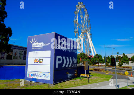 Hafenstadt Shopping Centre Melbourne Victoria Küsten Hauptstadt Australiens Stockfoto