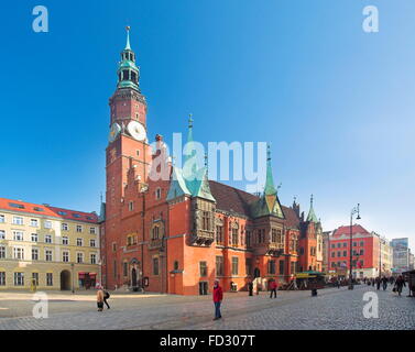 Altstadt in Wroclaw, Polen Stockfoto
