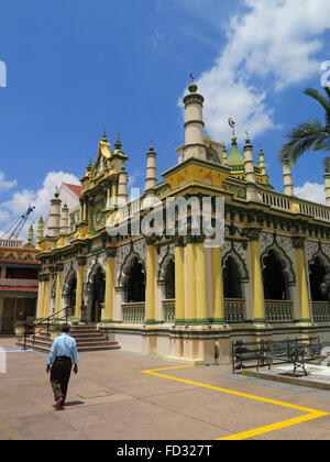 Masjid Abdul Gafoor Moschee, wenig Indien, Singapur, Asien Stockfoto