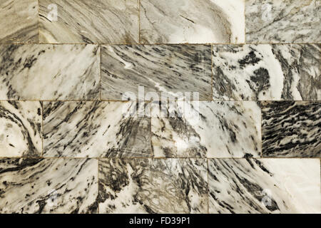 Dunklen Marmor Granit Plattenoberfläche. Große Hintergrund oder Textur. Stockfoto