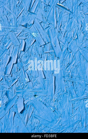 Teil eines Blattes blau Sperrholz als Hintergrund Stockfoto