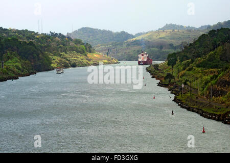 Centennial Bridge Panama Canal Mittelamerika Stockfoto