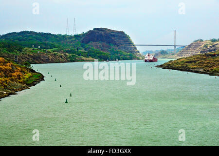 Centennial Bridge Panama Canal Mittelamerika Stockfoto