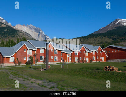 Hotel Las Torres Patagonia Stockfoto