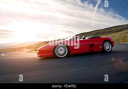 Ferrari F355 Spider Stockfoto