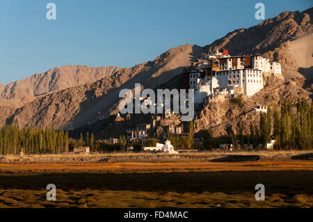 Budhist Tempel Spituk, besser bekannt als Spituk Gompa oder Pethup Gompa, Indien Stockfoto