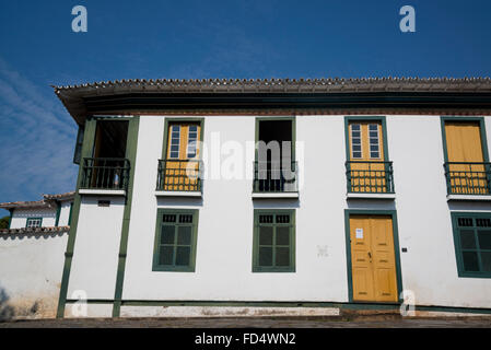 Casa da Chica da Silva, Diamantina, Minas Gerais, Brasilien Stockfoto