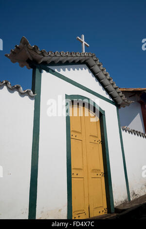 Casa da Chica da Silva, Diamantina, Minas Gerais, Brasilien Stockfoto