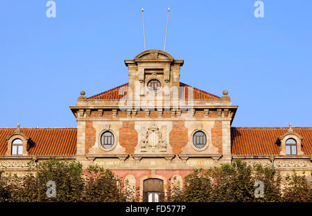 Parlament de Catalunya in Barcelona, Spanien Stockfoto