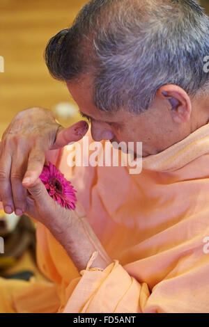 Durga Puja-Feier in Paris. Stockfoto
