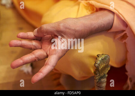 Durga Puja-Feier in Paris. Stockfoto