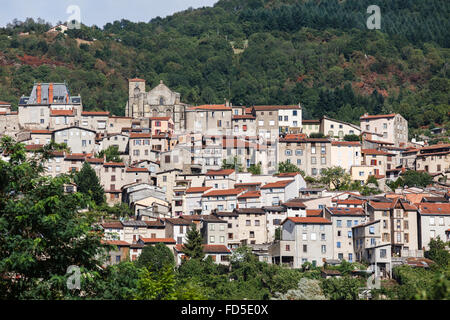 Thiers, Puy-de-Dôme, Auvergne, Frankreich Stockfoto