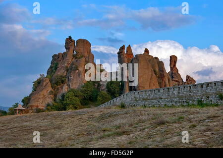 Belogradchik Felsen Festung Wahrzeichen Kaleto, Bulgarien, Europa Stockfoto