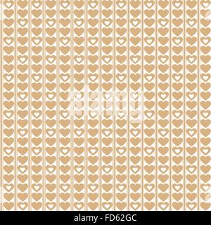 Hintergrund der nahtlose Herzen Muster Stock Vektor